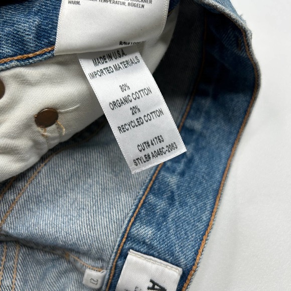 AGOLDE | Distressed Ankle Jeans High Rise Light Wash Size 27 - Picture 5 of 5